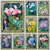 DIY 5D алмазная живопись цветы полная квадратная/круглая Алмазная вышивка подсолнух мозаика наборы крестиков домашний декор подарок ручной работы