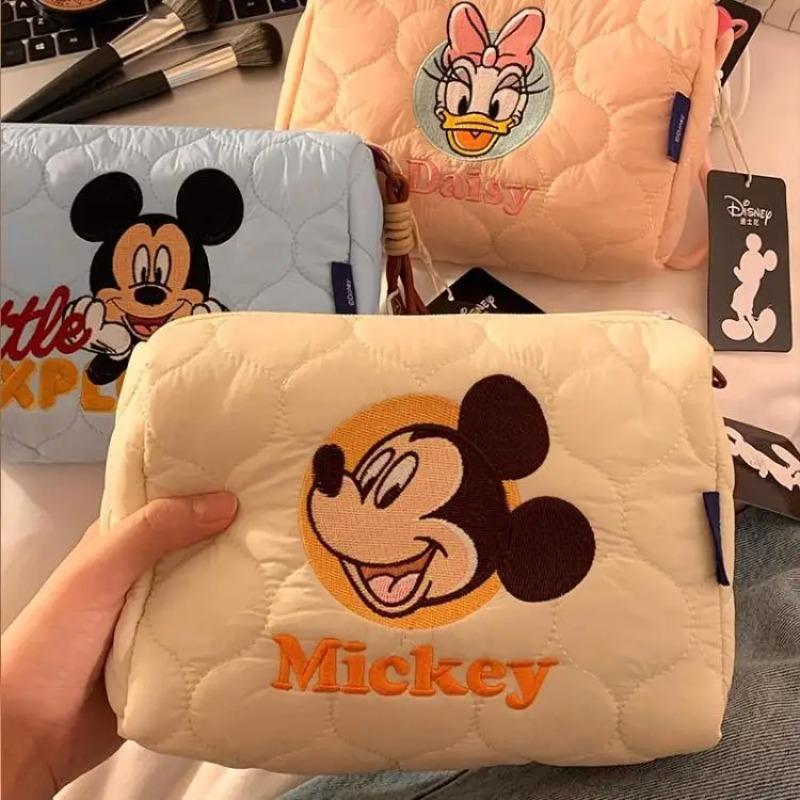 Disney Косметичка в стиле Микки Мауса Изысканная туалетная сумка Компактная сумка для хранения Портативная дорожная сумка Подарок на день рождения