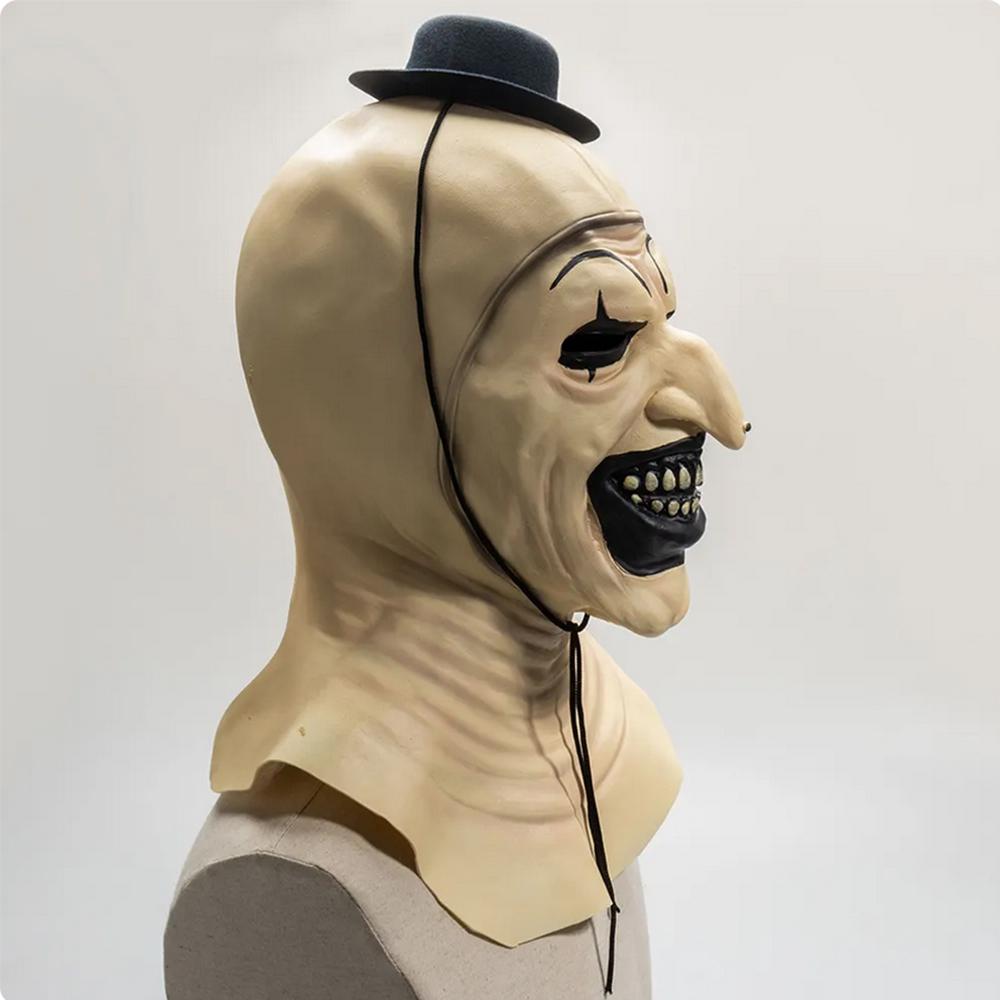 Черная шляпа ужаса из фильма, маска Джокера для Хэллоуина, аксессуар для косплея