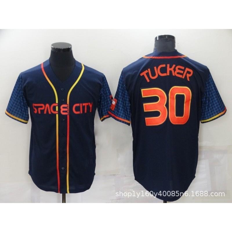 Houston Astros Baseball Jersey Bregman 2 Altuve 27 Embroidered Sports Shirt Men