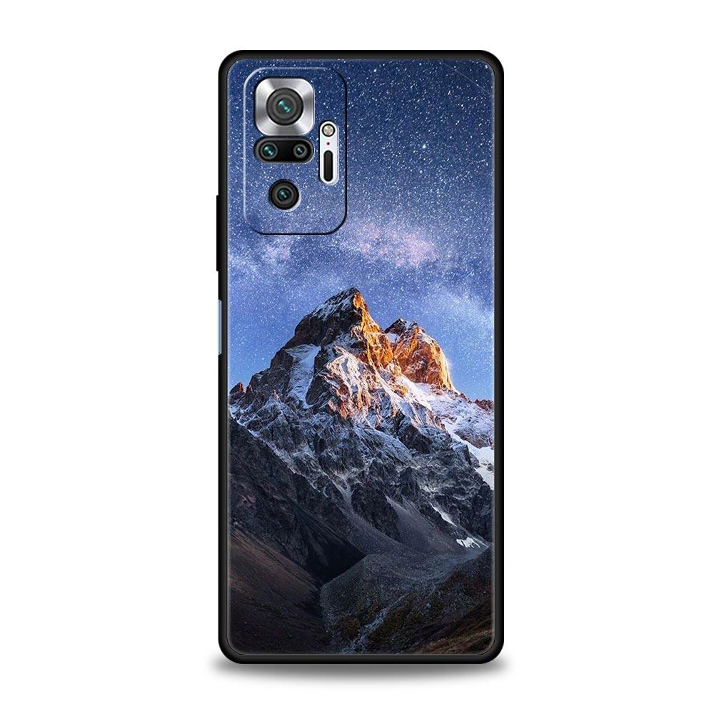 Чехол для телефона для Xiaomi Redmi Note 14 13 12 5G 11 10 Pro Plus 4G 9S 9 14C 13C 12C 10C 9C 9A Покрытие Гора Эверест первый в мире