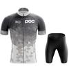 2026 Rcc Poc Fietsen Set Fiets Team Korte Mouw Maillot Ciclismo Mannen Wielertrui Zomer Ademend Fietsen Kleding Set