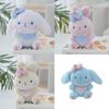 Plush Dog Rabbit Stuffed Toy Animal Doll Key Chain Backpack Decoration Gifts