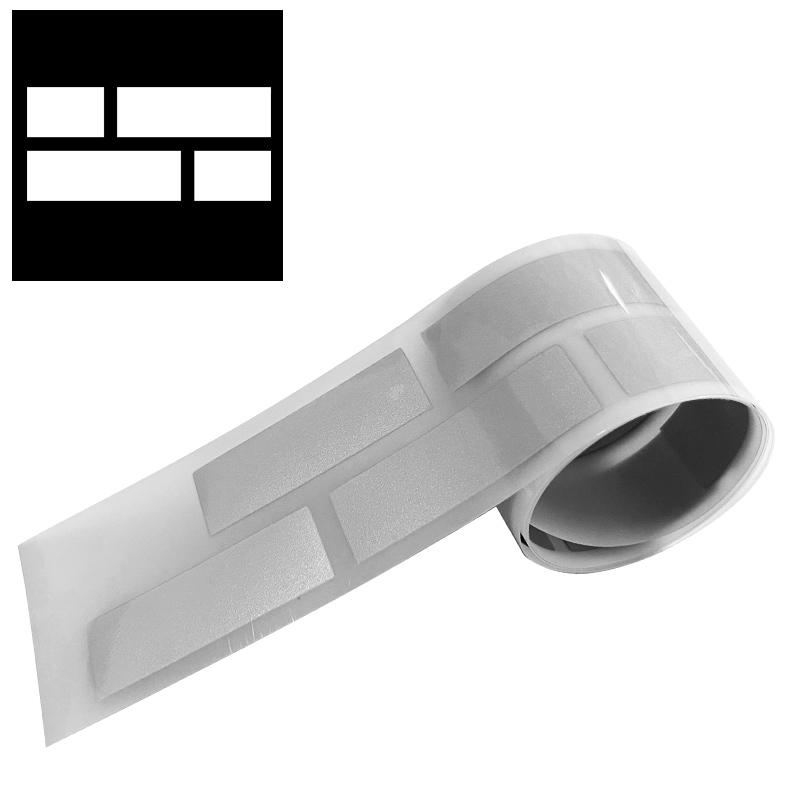 Reflective Vinyl Film Clothing Stickers 3x100cm Tapes Heat Transfer Diy Clothes Stickers Parches Ropa Hoodies Iron On Patches