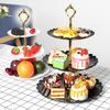 3 Tier Cake Stand Afternoon Tea Wedding Plates Party Tableware Cupcake Dessert Display New Rack Cake Decorating Tools Bakeware
