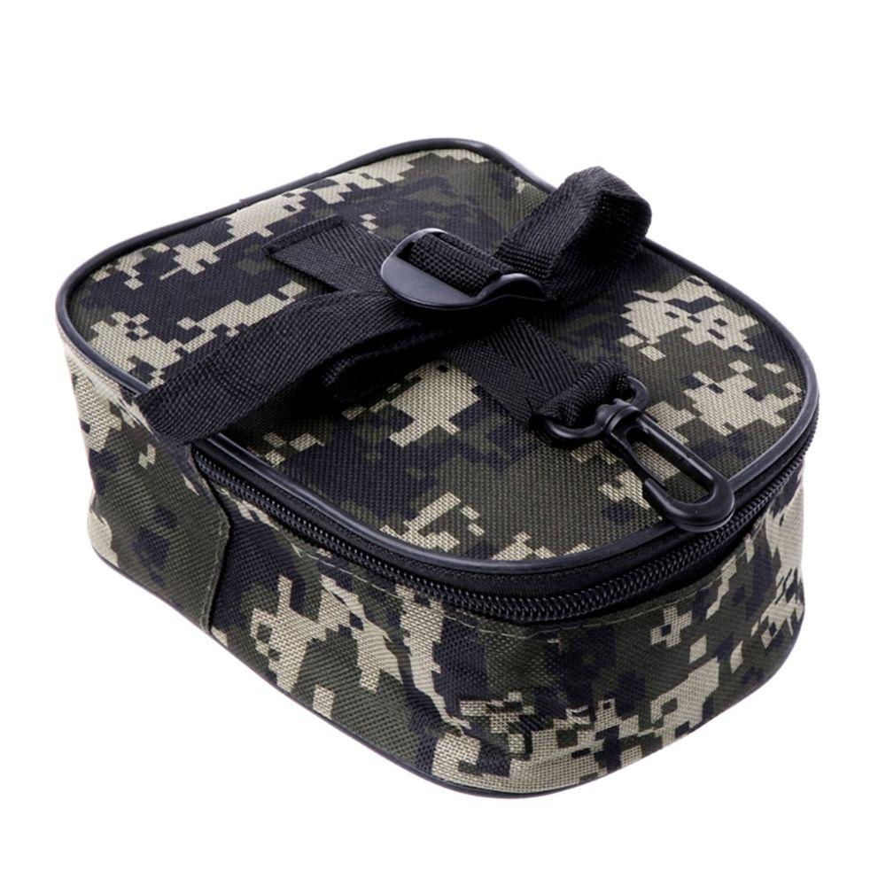 Outdoor Pocket Tackle Camouflage Sport Fishing Bag Fishing Reel bag Protective Case Storage Pouch