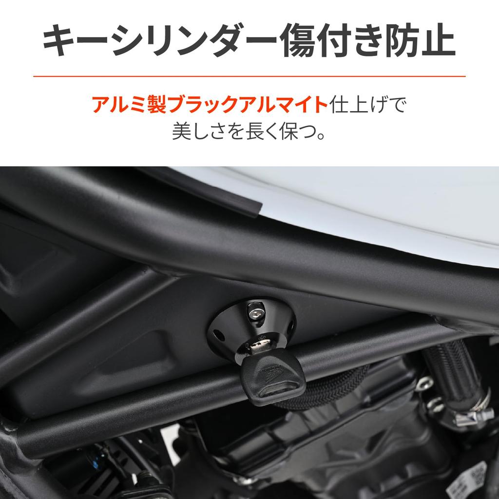 Daytona 48103 Крышка цилиндра ключа мотоцикла, Защита от царапин, Для Reble 250/500 (17-23) CL250/500 (23) Основной чехол для ключа