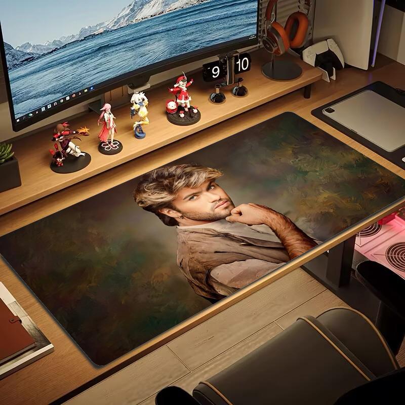 George Michael Mouse Pad Large Gaming Table Cushion Non-slip Laptop Tablet Big Mousepad XXL Mat Mini PC Playmat With Lock edge_XIA