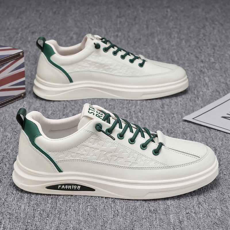 Новые весенние мужские кеды, модные трендовые одинарные туфли, универсальная спортивная повседневная обувь, корейский стиль, молодежная мужская обувь