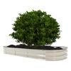 Стальная приподнятая грядка   Садоводство Уличный ящик для посадки с открытым дном для выращивания овощей фруктов цветов