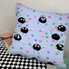 Small Coal Ball Pillow Case Square Pillow Bedroom Sofa Leisure Comfort Cushion Car Living Room Home Decoration