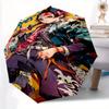 1pc Demon Slayer Pattern Automatic Umbrella is Fashionable and Good-Looking, Suitable for Travel and Daily Use.Y029