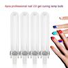 4Pcs Manicure UV Nail Dryer Lamp Bulb 9W Nail Polish Gel Curing Light Tube