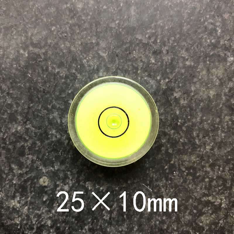 Новый ПММА Мишень Уровень измерительный инструмент Универсальный нивелир Спиртовой Круглый Пластиковый пузырек