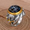 1 шт. Нишевое ретро кольцо Тяжелая промышленность Этнический стиль Ювелирные изделия Популярные Ювелирные изделия в богемном стиле