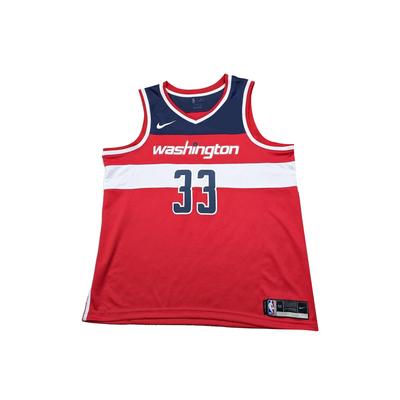 Dri-Fit NBA Кайл Кузма Вашингтон Уизардс Модная Удобная Мягкая Приятная к коже Баскетбольная майка Унисекс CW3684-662