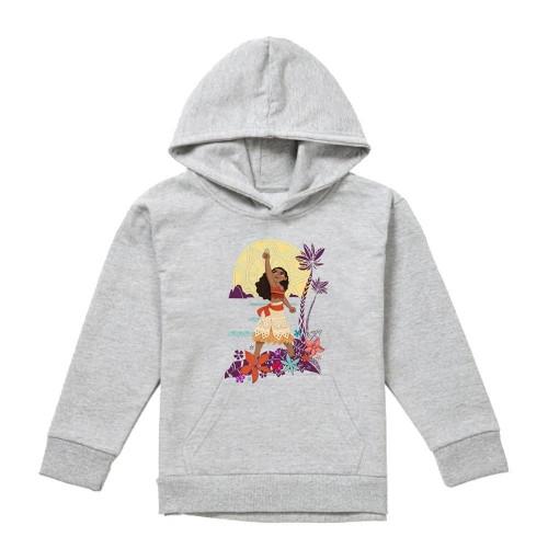 Moana Childrens/Kids Heart Sunset Heather Hoodie