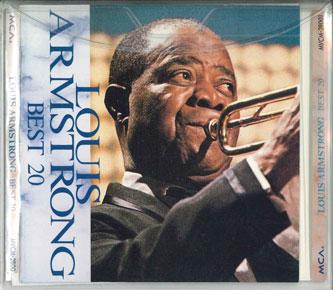 CD ЛУИС АРМСТРОНГ Louis Armstrong Best20 MVCM28001 MCA Japan ObiJazz Б/У