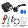 Engine Push Button Car Alarm Entry Ignition Starter Switch One Start Stop Button Keyless Entry Starter Antitheft System 12V