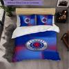 Постельное белье в тематике Rangers FC, 3 предмета, комплект с пододеяльником, декоративное постельное белье для комнаты подростка, домашний декор