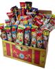 Umaibo Total 40 Assortment Set Premium Umaibo Dagashi Pikichemo Treasure Box Gift Present Prize Christmas (Kingdom)
