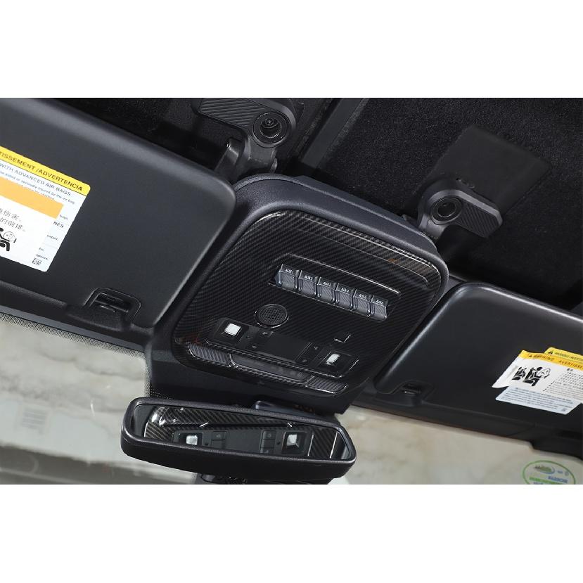 Передняя лампа для чтения автомобиля, декоративная панель, наклейка, рамка для Ford Bronco 2022 2023, внутренние молдинги