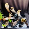Набор из 2 рогов для питья в стиле викингов, аутентичный подарок на свадьбу в стиле викингов, подарок для друзей жениха и подружки невесты
