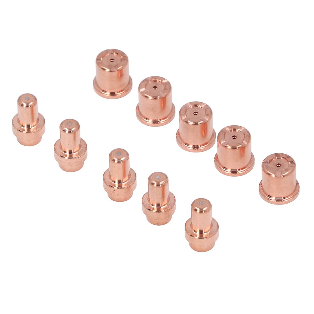 Набор из 10 шт. Электрод сопла плазменного резака Комплект Наконечники и электроды Замена для Trafimet CB50