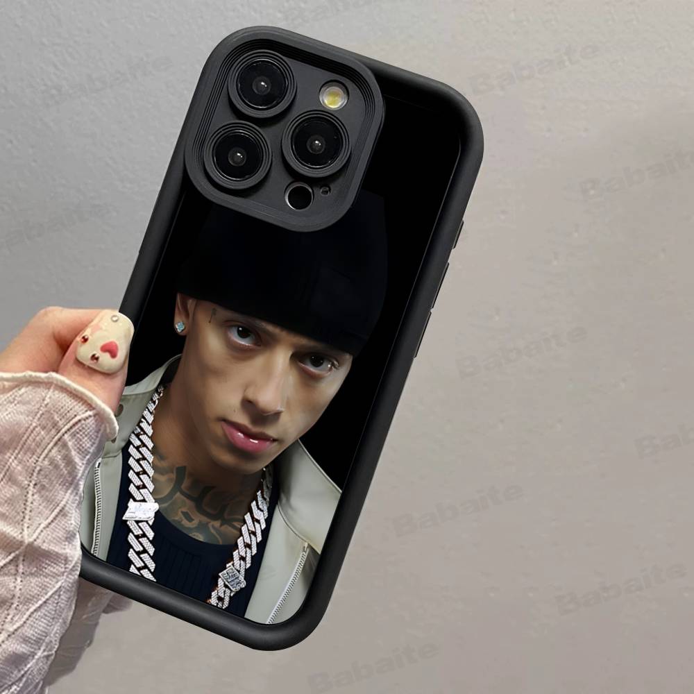 Популярный певец C-Central C-Cee Музыка для IPhone 17 Pro Max 16 15 14 13 12 11 Plus Черный Мягкий чехол для телефона