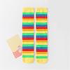 Children's Fashionable Socks Knee High Socks Combed Cotton Multifunction In Tube Socks for School and Parties Show