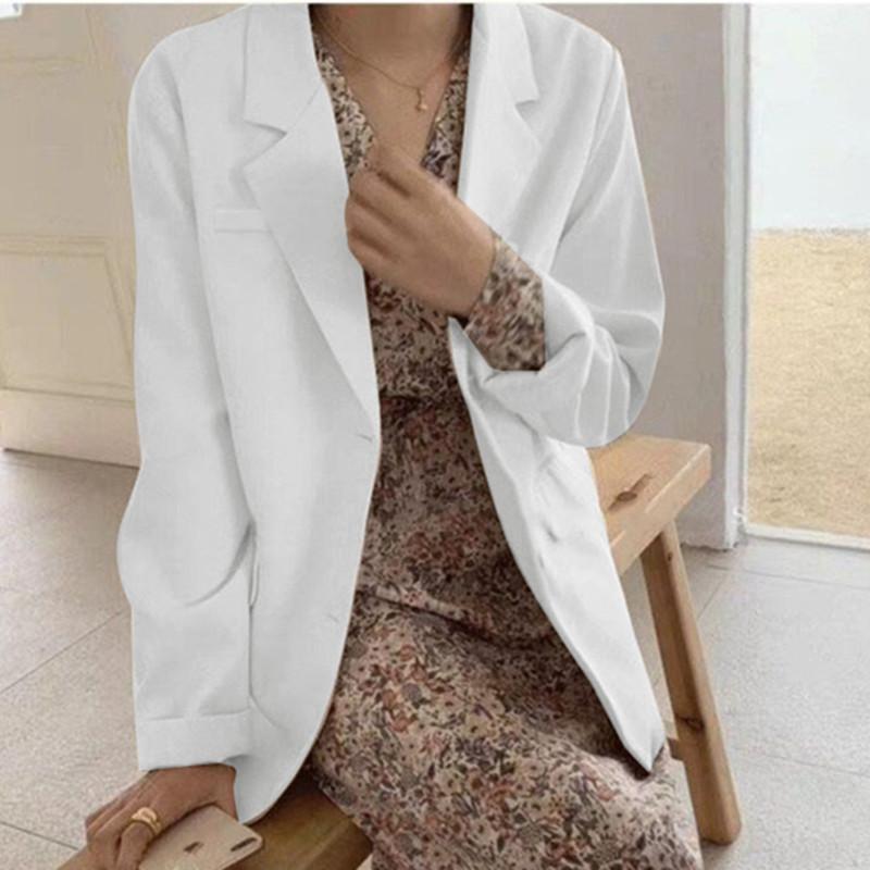 Пиджак для женщин Весенняя женская одежда Маленький розовый повседневный студенческий костюм для женщин Куртки и пальто женские