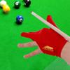 Leopard Fitness Gloves Snooker Billiard Gloves Letter Three Finger Billiard Gloves Left Hand Gloves