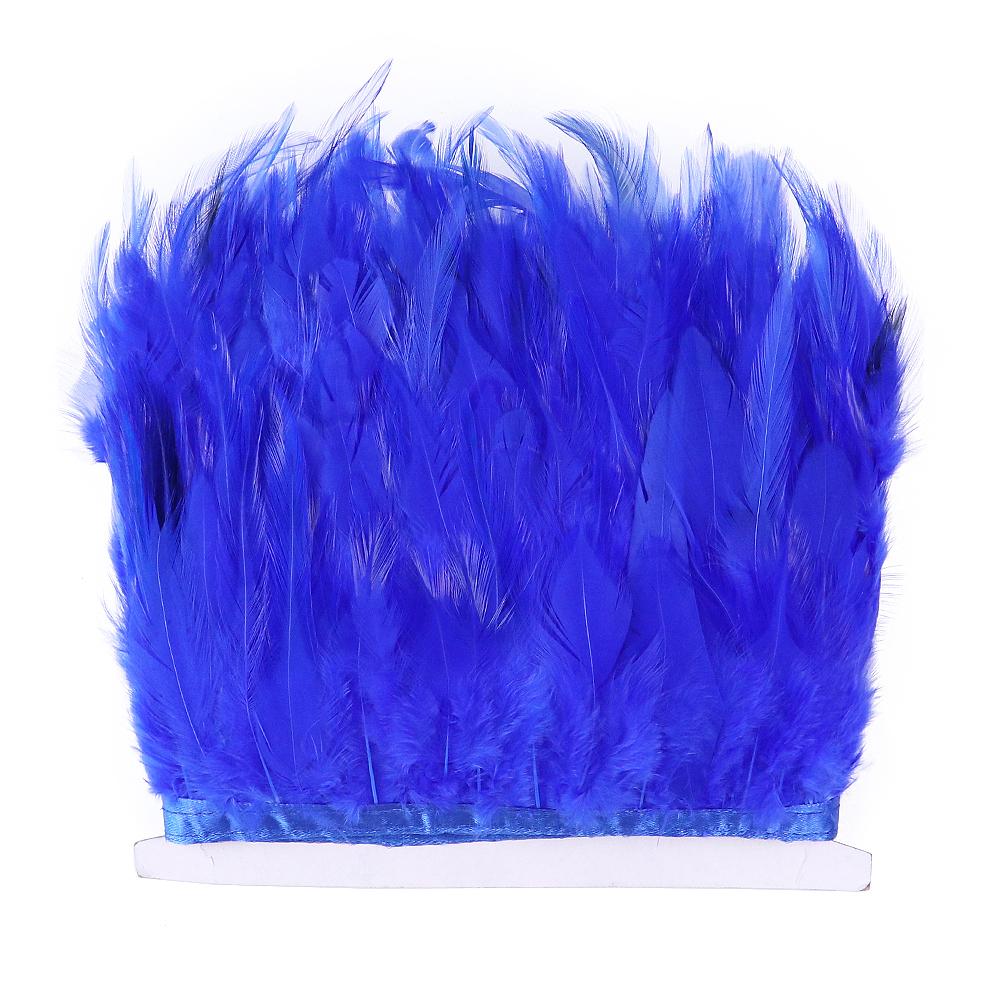 Feather4-6inch High Quality Chicken Feathers Trim Fringe 1meter Mint Green Rooster Feather Ribbon Wedding Dress Creative Crafts Plumes