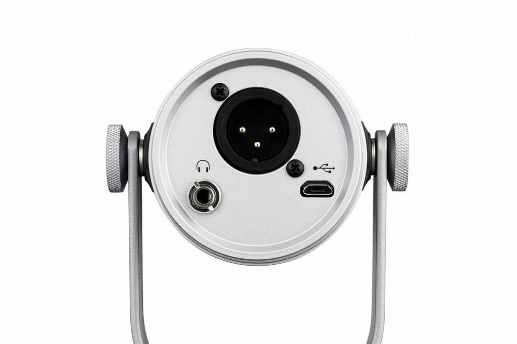 SHURE MV7 Podcast Microphone Dynamic Microphone Cardioid Unidirectional USB XLR Wired Noise Removal Distribution Streaming YouTube Recording Live Game