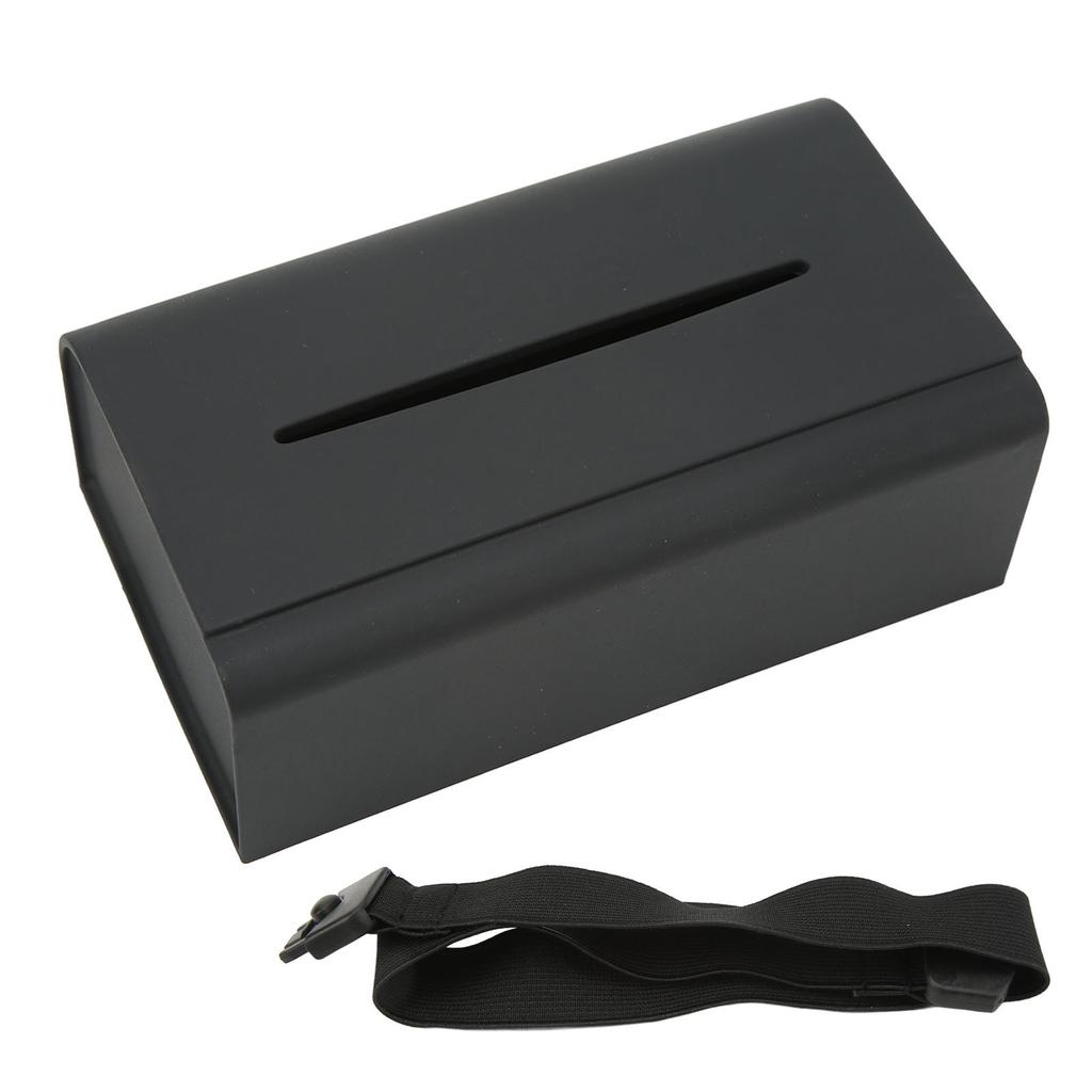 Автомобильная коробка для салфеток, силиконовый центральный консольный подлокотник, органайзер для экрана заднего сиденья, держатель для коробки для салфеток