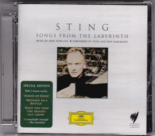 CD STING - Songs From The Labyrinth 060251779890 Deutsche Grammo 2008 Австралия Классика Б/У