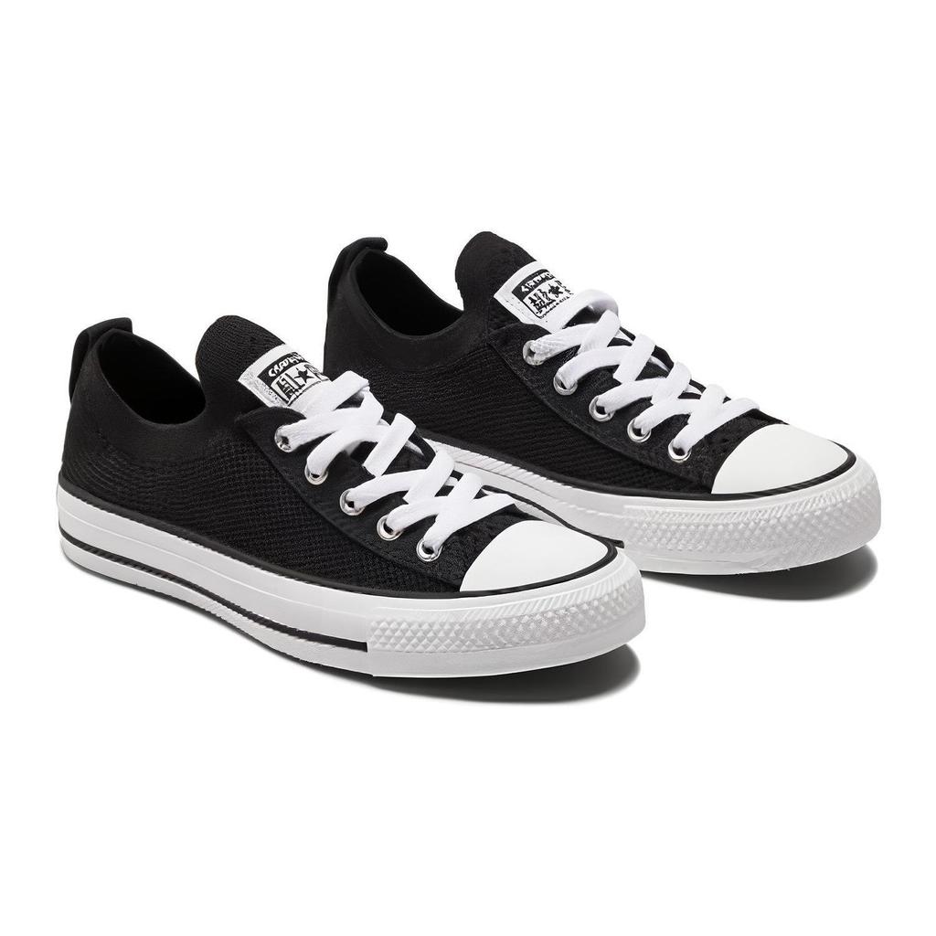 Converse Chuck Taylor All Star Knit Low Top Kids Canvas Shoes Kids Sneakers Black A06001C