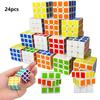 24 шт. Мини-кубик 3x3, головоломка, сувениры для вечеринки на день рождения