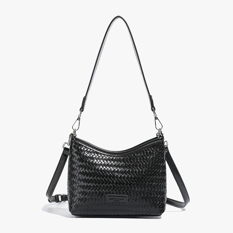 В этом году популярная маленькая сумка под мышкой женская летняя универсальная 2025 новая ретро сумка через плечо, популярная сумка-ведро