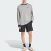 adidas Оригиналы Britcore Cali Свободная вязаная футболка с круглым вырезом с длинным рукавом Мужские Топы KV4703
