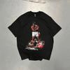 Muhammed Ali Boxing Watercolour T Shirt High Quality Ultra Heavy Small2XL