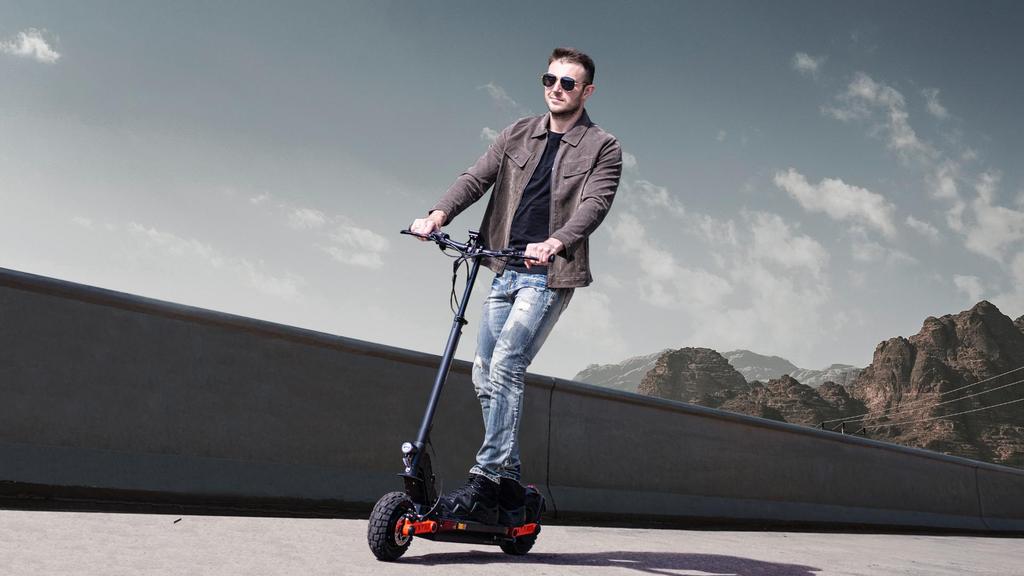JOYOR S10-S-Z 2000W Dual Motor Electric Scooter, 60V 18Ah, 85km Range, 10" Off-Road Tires, Hydraulic Brakes, Foldable