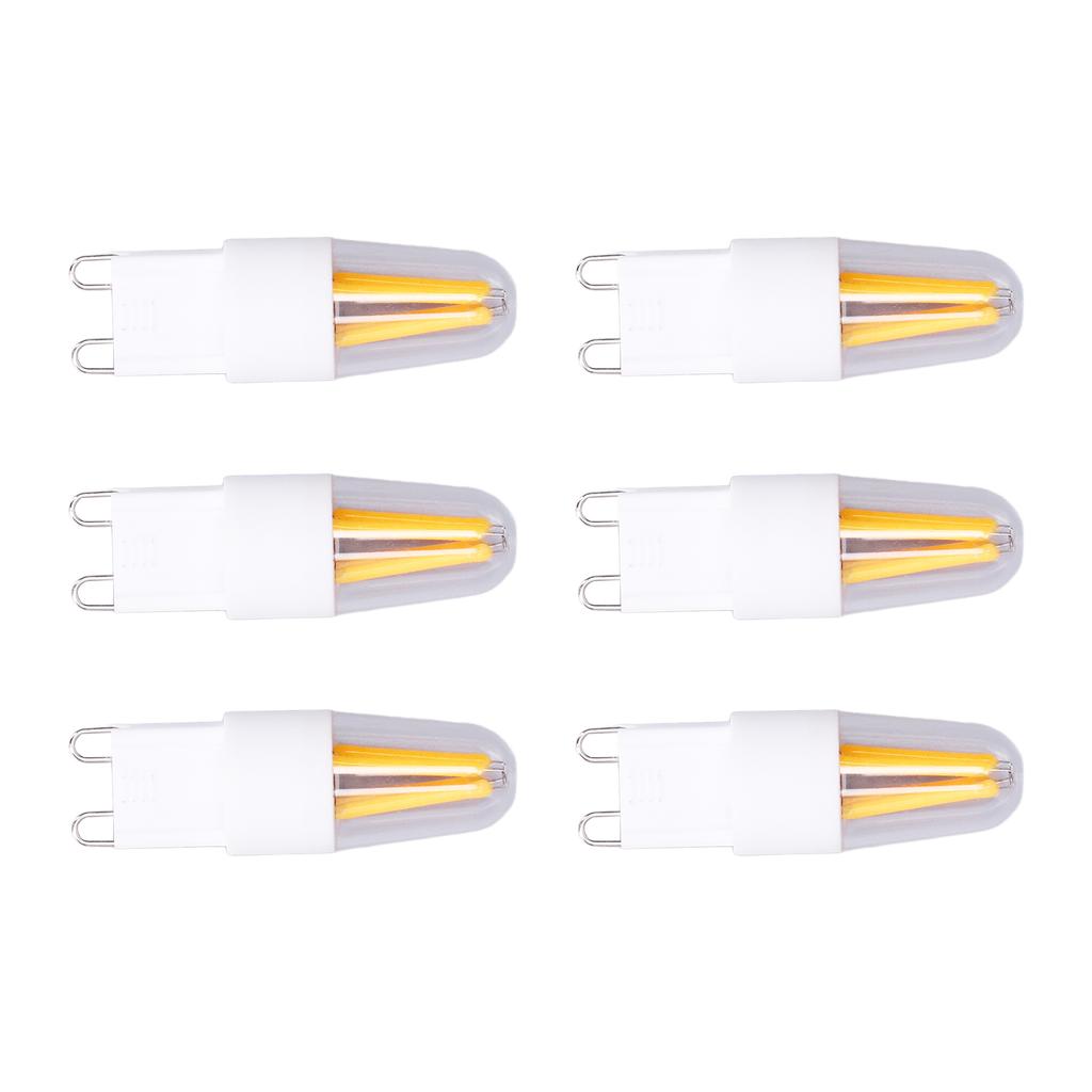 10Pcs G9 LED Bulb 200LM Warm White Lamp Bulb for Chandelier Ceiling Light Wall Sconces 220V