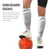 Anti Slip Soccer Socks Calf Sleeves and Leg Pads Set Outdoor Sport Running Stretch Socks Athletic