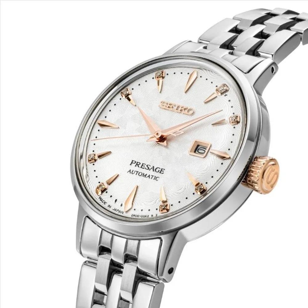 Seiko Presage Cocktail Automatic Diamond Women's Watch SRE009J1