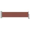 Retractable Side Awning 60*300 cm Brown