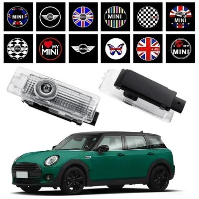 2 шт. Светодиодный проектор на дверь автомобиля, приветственный свет для BMW Mini Cooper Works R55 R56 R57 R50 R53 R60 R61 F54 F55 F56 F60 Запчасти