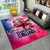 Joker Girl Cartoon Area Rug,Carpet Rug for Home Living Room Bedroom Sofa Playroom Kitchen Doormat Decor,Child Non-slip Floor Mat