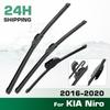 For KIA Niro 2016-2020 2017 2018 2019 Wiper Front & Rear Wiper Blades Windshield Windscreen Window Brushes 26"+16"+13