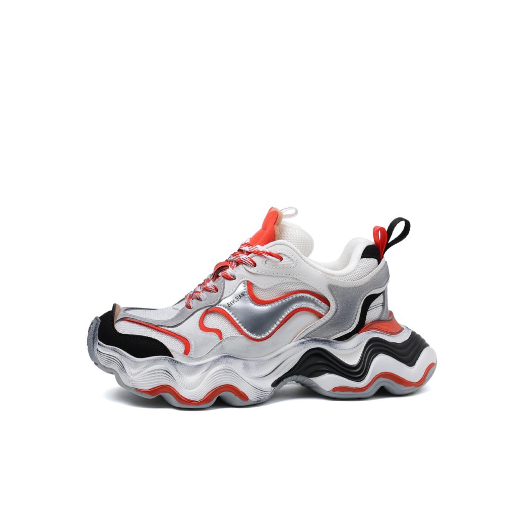 Туфли для папы на платформе с большой волной. 24 парные потертые грязные туфли. Удобные, повседневные и универсальные кроссовки. Мужские и женские одинаковые стили.